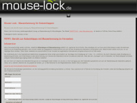 mouse-lock.de Webseite Vorschau