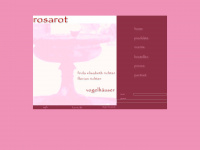 rosarot.org Webseite Vorschau
