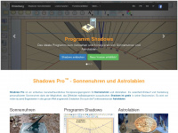 shadowspro.com Webseite Vorschau