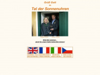 sonnenuhren.com Webseite Vorschau