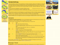handystrahlung.ch Webseite Vorschau