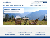 mareon.com Webseite Vorschau