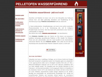 pelletofen-wasserführend.de Webseite Vorschau