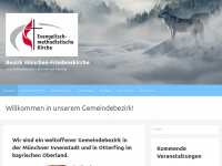 friedenskirche-muenchen.de Webseite Vorschau