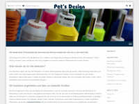 pets-design.de Webseite Vorschau