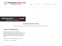 schumacher-bau.com Webseite Vorschau