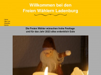 freie-waehler-ladenburg.de Webseite Vorschau