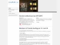 off-art.de Webseite Vorschau