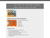 akj-rheintal.ch Webseite Vorschau