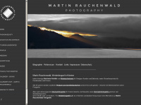 martinrauchenwald.com Webseite Vorschau