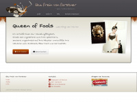 queen-of-fools.de Webseite Vorschau