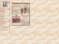 domus-ecclesiae.de Webseite Vorschau