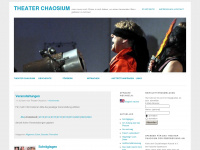 theater-chaosium.de Webseite Vorschau