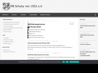 vfb-schuby.de Webseite Vorschau