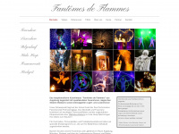 fantomes-de-flammes.de Webseite Vorschau