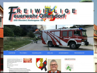 feuerwehr-ollersdorf.at Webseite Vorschau