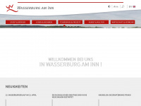wasserburg.de Webseite Vorschau