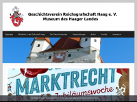 museum-haag.de Webseite Vorschau
