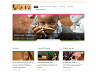 akifra.org Webseite Vorschau