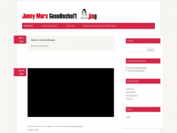 jenny-marx-gesellschaft.de Webseite Vorschau