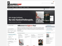 sighpress.de Webseite Vorschau