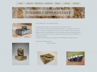 steinbuchwerkstatt.de Webseite Vorschau