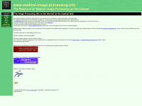 medical-image-processing.info Webseite Vorschau