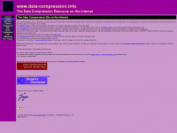 data-compression.info Webseite Vorschau