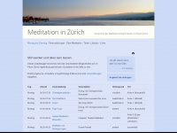 meditation-in-zuerich.ch Webseite Vorschau