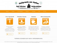 heilpraxisamhafen.de Webseite Vorschau