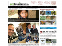 ecotourismus.de Webseite Vorschau