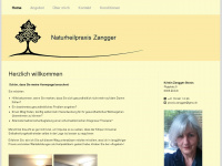praxis-zangger.ch Webseite Vorschau