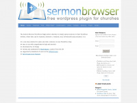 sermonbrowser.com Webseite Vorschau
