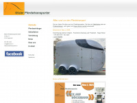wisler-pferdetransporter.ch Webseite Vorschau
