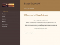 saerge-gajewski.de Webseite Vorschau