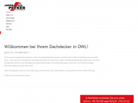 dachdecker-owl.de Webseite Vorschau