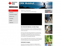 drk-mobilruf.info Webseite Vorschau