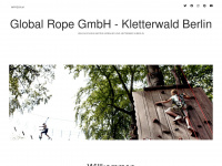 global-rope.com Webseite Vorschau