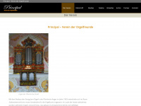 orgelverein.at Webseite Vorschau
