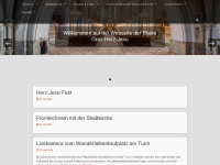 graz-herz-jesu.at Webseite Vorschau