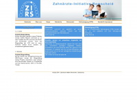 zi-rs.de Webseite Vorschau