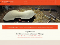 geigenbau-goes.de Webseite Vorschau