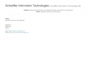 schoeffler-technologies.com Webseite Vorschau
