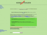 kernfrauen.ch Webseite Vorschau