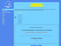 decroissance-bern.ch Webseite Vorschau