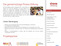 rivera-stiftung.de Webseite Vorschau
