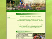 lichtkraeuterhof.at Webseite Vorschau