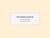 vibration-society.de Webseite Vorschau