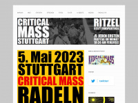 criticalmassstuttgart.wordpress.com Webseite Vorschau
