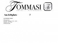 ristorante-tommasi.de Webseite Vorschau